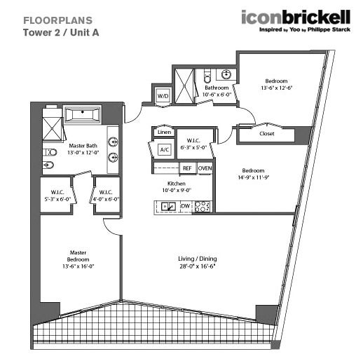 Icon Brickell Floor Plans Missemiliejolye